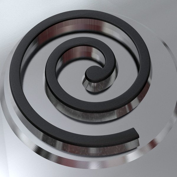 Газовая конфорка в виде спирали The Spiral Burner