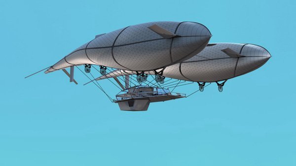 Концепт летающего дома Wolke 7