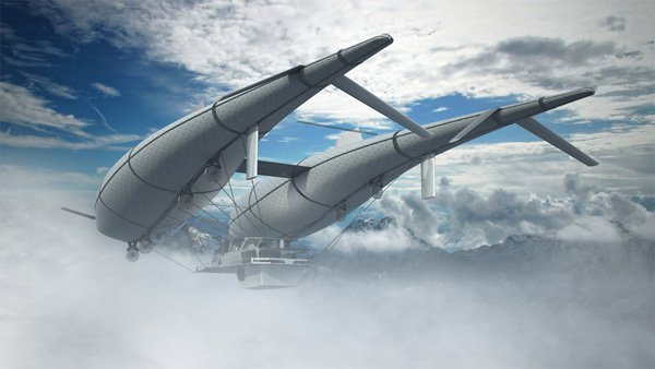 Концепт летающего дома Wolke 7