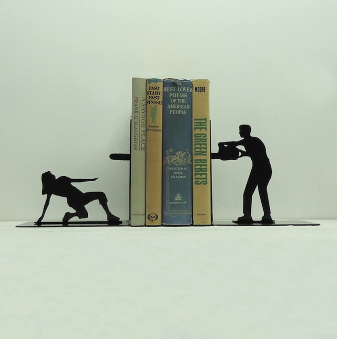 Креативные подставки для книг